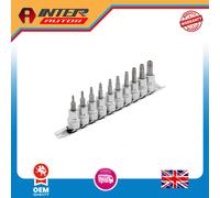 Draper Expert TX-STAR® Security Socket Bit Set, 3-8" Sq. Dr., 48mm (10 Piece) 1