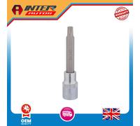 Draper Expert TX-STAR® Socket Bit, 1-2" Sq. Dr., T45 x 100mm 16316