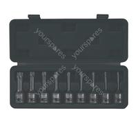 Draper Expert TX-STAR® Socket Bit Set, 1/2" Sq. Dr. (9 Piece)