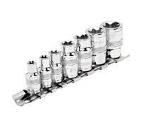Draper Expert TX Star Socket Set 1/4"-3/8"DR - 34412