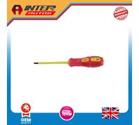 Draper Expert 69213 Vde Approved Fully Insulated Plain Slot Screwdriver 4.0 X 100Mm (Display Packed) each