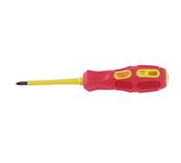Draper Expert VDE Approved Fully Insulated PZ TYPE Screwdriver, No.1 x 80mm (Display Packed)