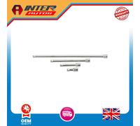 Draper Expert Wobble Extension Bar Set, 1-2" Sq. Dr., Micro Satin Chrome (4 Piec