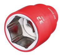 Draper Expert Xp1000 Vde 32mm Socket 1/2" Drive Chrome Vanadium Insulated 1000V