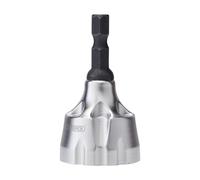 Draper External Chamfer Deburring Tool, 13-19mm - 10073 - Three Cemented Carbide Blades Quick Release Hex Shank