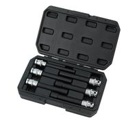Draper Extra Long E-Type Sockets 1/2in Sq. Dr. (6 Piece) Pk 1 07125