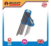 Draper Extra Long Metric Hex. and Ball End Hex. Key Set (10 Piece) 33719