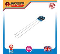 Draper 32603 Extra Long Reach Soft Grip Screwdriver Set 450Mm (3 Piece) per set