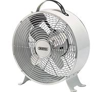 Draper FAN15 8" Mini Drum Cooling Fan White