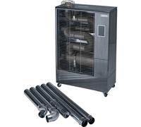 Draper 18037 230V Far Infrared Diesel Heater With Flue Kit 40 000 Btu/11.6Kw each 1