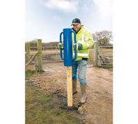Draper Fence Post Rammer 680mm Long With Handles Diameter 165mm 26479