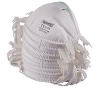 DRAPER FFP3 DUST MASK FILT+VALVE 10PC Stock No: 82569