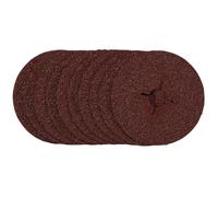 Draper Fibre Sanding Discs 115mm 24 Grit 10 Pack 68376