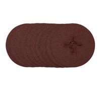 Draper Fibre Sanding Discs 115mm 115mm 60g Pack of 10