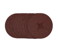 Draper Fibre Sanding Discs 125mm 36 Grit 10 Pack 68628