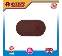 Draper Fibre Sanding Discs, 125mm, 60 Grit, (Pack of 10) 68976