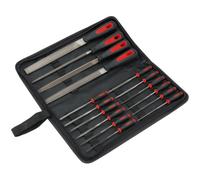 Draper File Set, 16pc | Engineers Needle Round Half Oval Tri-square Handy Case