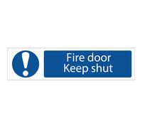 Draper Fire Door Keep Shut
