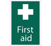 Draper 'First Aid' Safety Sign, 200 x 300mm