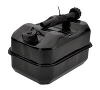 Draper Flat Steel Fuel Can, 10L, Black