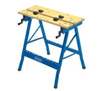 Draper Fold Down Workbench 800X800mm Mdf Top Dual Clamping Portable Bench