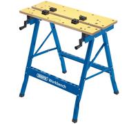Draper Fold Down Workbench Work Table With Dual Clamping Action 35 Holes 800mm