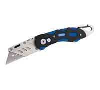 Draper Folding Knife With Belt Clip | Safety Locking Mechanism | Single Blade Flick Garden Knife | Cutting Hand Tools | 24383