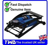 DRAPER FOOT PUMP TYRE INFLATOR DOUBLE CYLINDER WITH PRESSURE GAUGE 25996