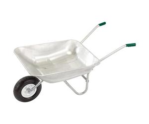 Draper Galvanised Wheelbarrow 65l Galvanized Steel