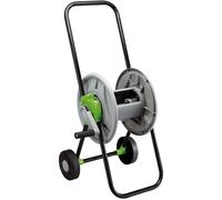 Draper Garden Hose Pipe Reel Cart | 45m Storage Capacity | Portable Design and Height Adjustment | Angled Hose Connecter | Hose reels Without Hose |