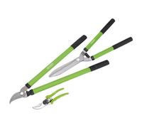 Draper Garden Tools Set - 3 Piece | Lopper, Shears and Secateur | Gardening Hand Tools Set |Cutter Prunner| High Comfort Soft Grip | 28210