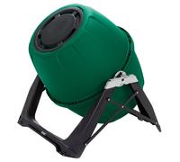 Draper Gardening Compost Tumbler Polypropylene Barrel In Frame With Handle 180L
