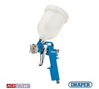 Draper Gravity Air Paint Spray Gun 500Ml 1.4/1.8mm 28358 Adjustable Patterns