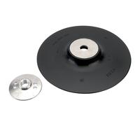 Draper Grinding Disc Backing Pad For Angle Grinders Locking Flange Nut 180mm