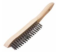 Draper Expert 31548 Heavy Duty 3 Row Wire Scratch Brush (310mm)