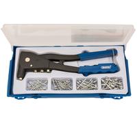 Draper HAND RIVETER KIT (ALI RIVETS) 27843 Hand Riveter Kit for Aluminium