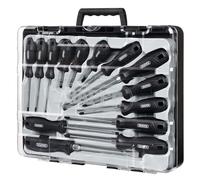 Draper Screwdriver Set 14pc Hard Grip 13587 – Magnetic Tips, CRV Blades, Carry Case