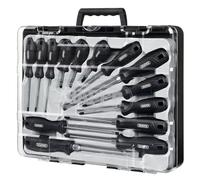 Draper 14 Piece Hard Grip Screwdriver Set in Carry Case