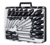 Draper 14pc Hard Grip Screwdriver Set with Draper TX-Star - 13588 - Magnetic Tips, CRV Blades