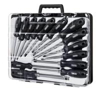 Draper 14pc Hard Grip Screwdriver Set with Draper TX-Star - 13588 - Magnetic Tips, CRV Blades