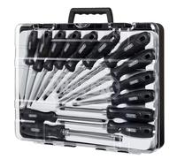 Draper Hard Grip Screwdriver Set with Torx Star 14 Piece Magnetised 13588