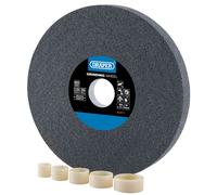 Draper Hard-Wearing Aluminium Oxide Bench Grinding Wheel 200mm x 25mm 60 Grit
