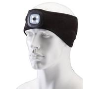 Draper Headband With Usb Rechargeable Led Torch, 1W, Black, One Size 95172