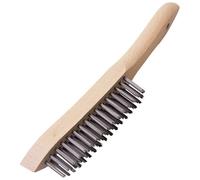Heavy Duty 4 Row Wire Scratch Brush, 310mm