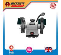 Draper Heavy Duty Bench Grinder with Work light, 200mm, 550W 05097