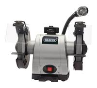 Heavy Duty Bench Grinder with Worklight, 200mm, 550W