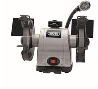 Heavy Duty Bench Grinder with Worklight, 200mm, 550W