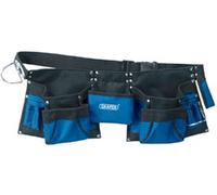 Draper Heavy Duty Double Tool Pouch 03068 Hammer Tape Loop