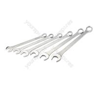 Draper Heavy Duty Long Pattern Metric Combination Spanner Set (6 Piece)