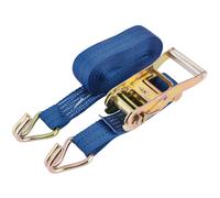 Draper Heavy Duty Ratcheting Tie Down Straps, 6m x 38mm, 750kg